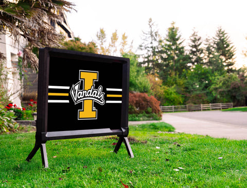 University of Idaho Vandals Black Yardsy Sign