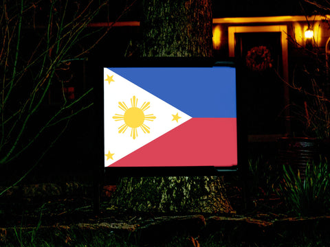 Flag Philippines Yardsy Sign