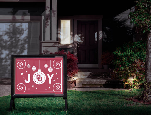 Oklahoma Christmas Joy Yardsy Sign