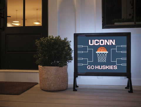 UCONN Basketball Yardsy Sign