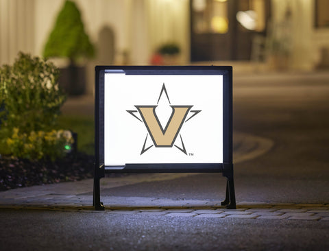 Vanderbilt University Star Mark White Yardsy Sign