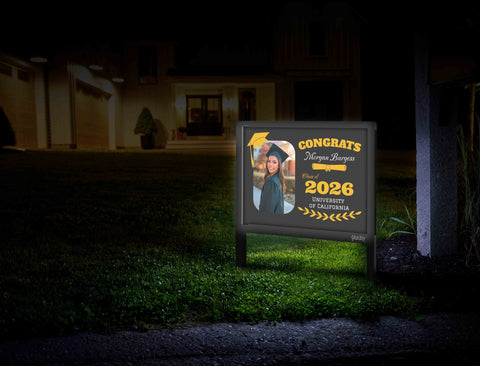 Classic Graduation Custom Yardsy Sign