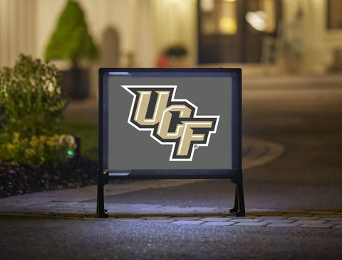 UCF Athletics Mark Anthracite Yardsy Sign