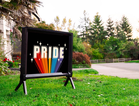 Pride Yardsy Sign