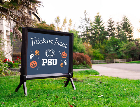 Penn State Halloween Trick Or Treat Yardsy Sign