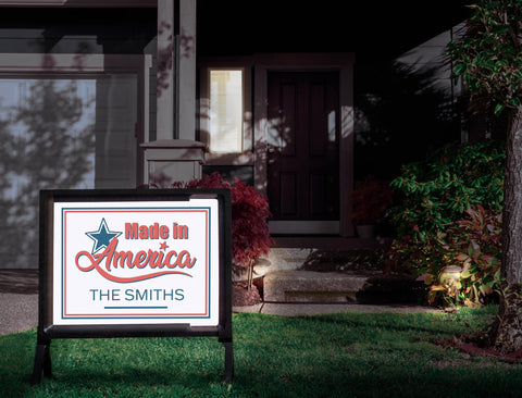 Made in America Custom Yardsy Sign