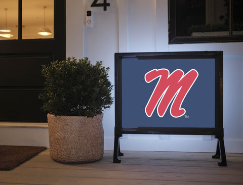Mississippi M Mark Navy Yardsy Sign