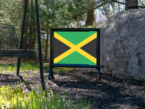 Flag Jamaica Yardsy Sign