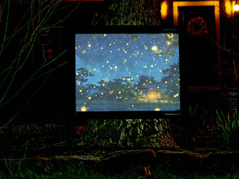Firefly Twilight Lake Garden Decor Yardsy Sign