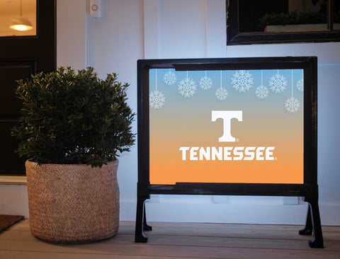 Snowflake Sunset Tennessee T Holiday Yardsy Sign
