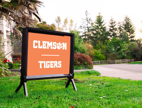 Clemson Tigers Clemson Orange Yardsy Sign