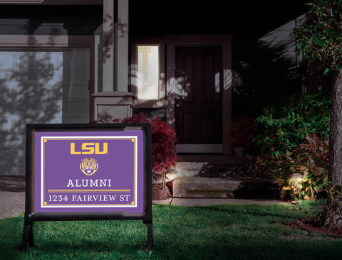 Alumni LSU Custom Yardsy Sign