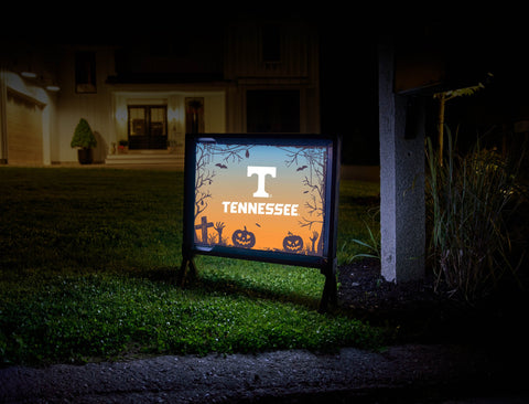 Halloween Sunset Tennessee T Yardsy Sign