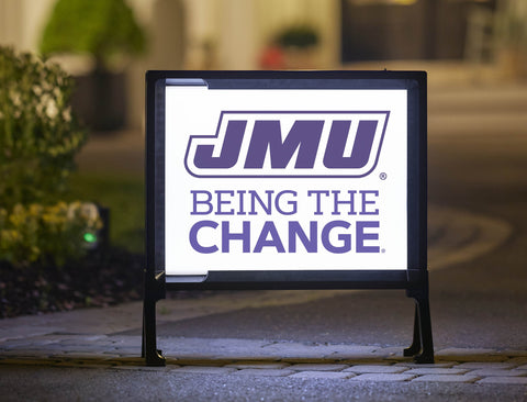 JMU Being The Change Yardsy Sign
