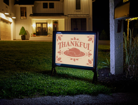 Thankful Yardsy Sign