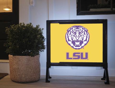 LSU Tiger Yellow Yardsy Sign