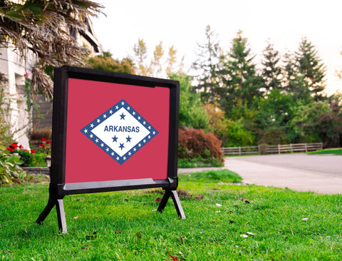 Arkansas State Flag Yardsy Sign