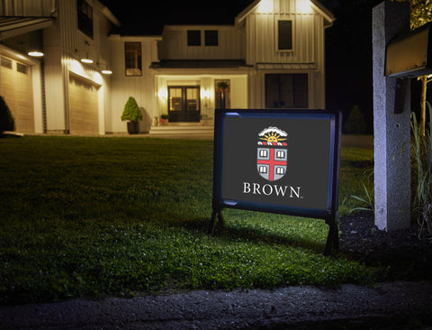 Brown University Black Yardsy Sign