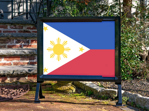 Flag Philippines Yardsy Sign