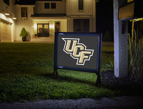 UCF Athletics Mark Black Yardsy Sign
