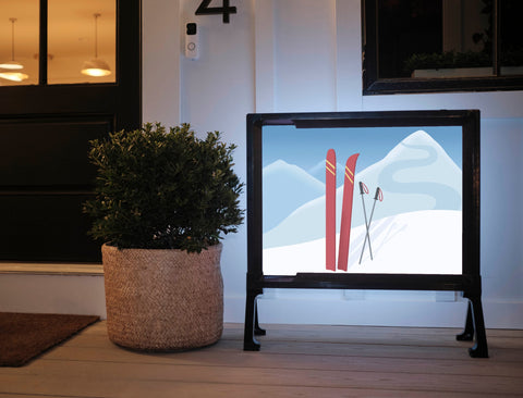 Apres Ski Yardsy Sign