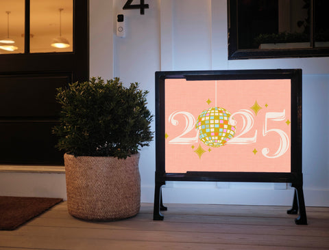 Disco 2025 Yardsy Sign