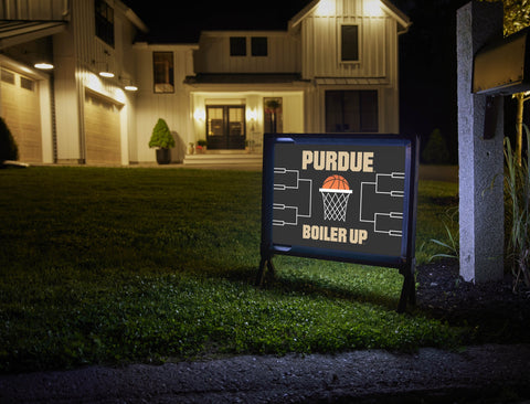 Purdue Basketball Yardsy Sign