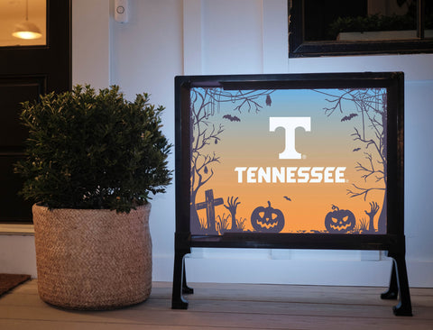 Halloween Sunset Tennessee T Yardsy Sign