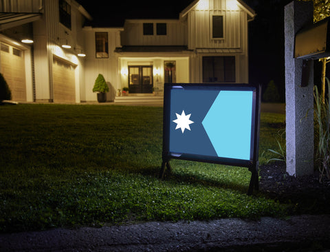Minnesota State Flag Yardsy Sign