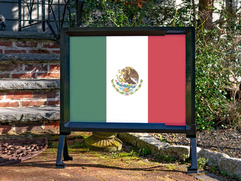 Flag Mexico Yardsy Sign
