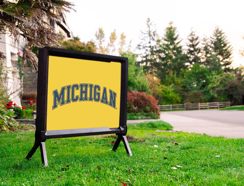 Michigan Maize Yellow Yardsy Sign