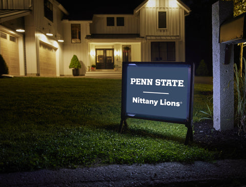 Penn State Nittany Lions Navy Yardsy Sign
