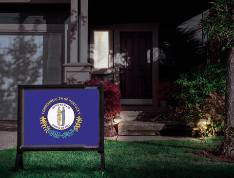 Kentucky State Flag Yardsy Sign