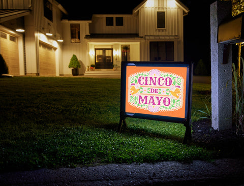 Cinco De Mayo Yardsy Sign