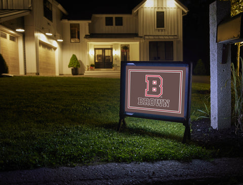 Brown University B Brown Yardsy Sign