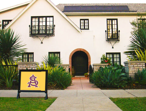 Arizona State AS Baseball Gold Yardsy Sign