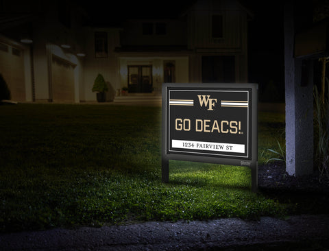 Wake Forest Go Deacs Custom Yardsy Sign