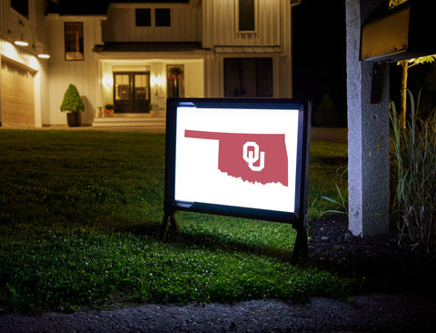 Oklahoma State Mark White Yardsy Sign