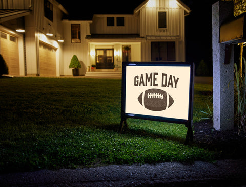 Game Day Yardsy Sign
