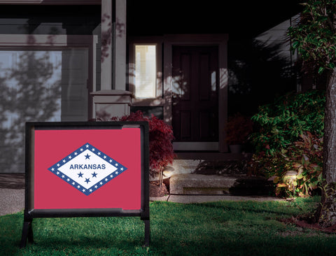 Arkansas State Flag Yardsy Sign