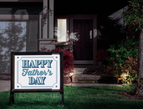 Happy Father's Day Yardsy Sign