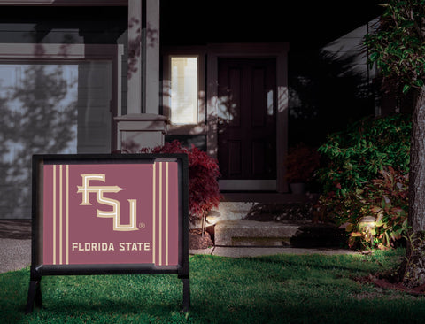 Florida State FSU Garnet Yardsy Sign