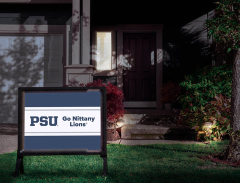 Penn State PSU Go Nittany Lions Navy Yardsy Sign