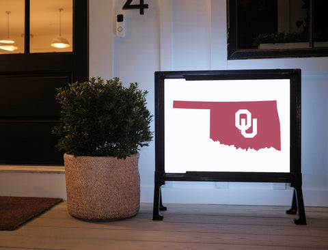 Oklahoma State Mark White Yardsy Sign