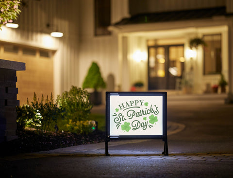 Happy St. Patrick's Day Yardsy Sign