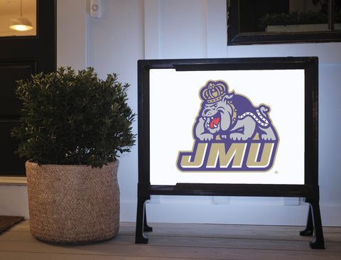 JMU Duke Dog Combo White Yardsy Sign
