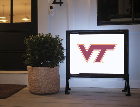 Virginia Tech VT Athletics Mark White Yardsy Sign