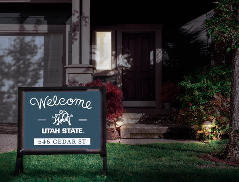 Welcome Utah State Custom Yardsy Sign