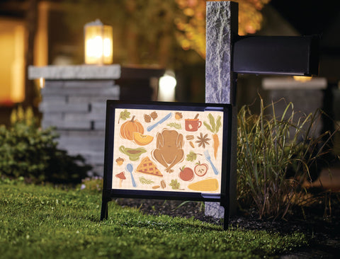 Thanksgiving Feast Yardsy Sign