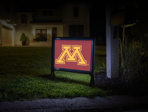 Minnesota M Maroon Yardsy Sign